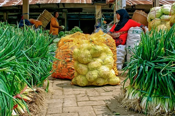 Magetan East Java Indonesia June 2022 Traditional Market Activities Magetan — 스톡 사진