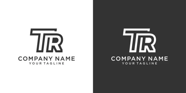 Initial Letter Logo Design Vector — Vettoriale Stock