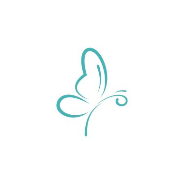 Butterfly vector logo design template. Butterfly icon. Butterfly logo.
