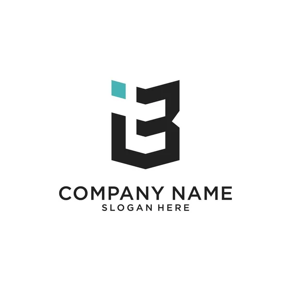 Initial Letter Logo Design Vector Template — Image vectorielle