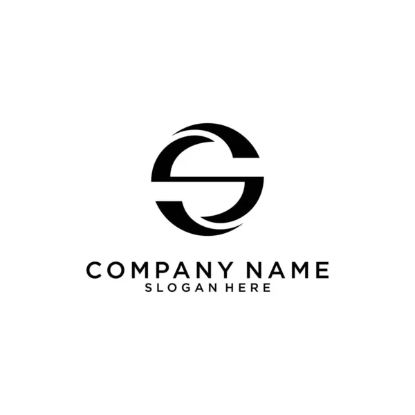 Initial Letter Logo Design Vector — Vettoriale Stock