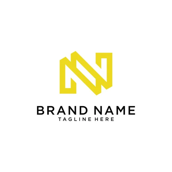 Letter Monogram Logo Design Vector — Vetor de Stock