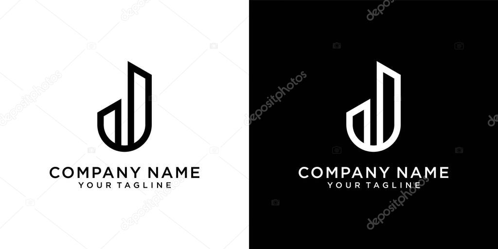 Initial letter J icon logo design vector. J logo. J vector. J symbol