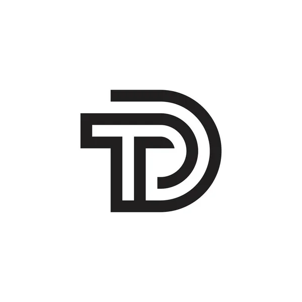 Letter Logo Design Vector — ストックベクタ