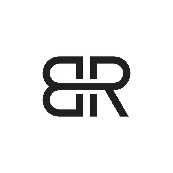 Або Концепція Дизайну Логотипу Початкової Літери — стоковий вектор