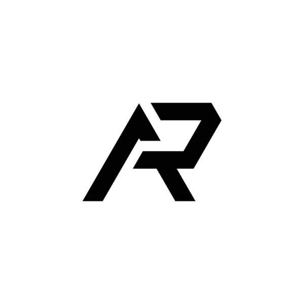 Ar或Ra字母标识设计矢量 — 图库矢量图片
