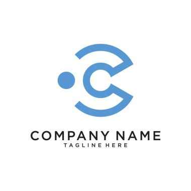 Initial letter C logo design concept.