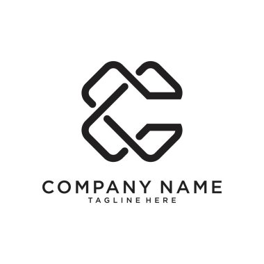 Initial letter C logo design concept.