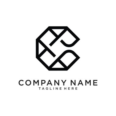 Initial letter C logo design concept.