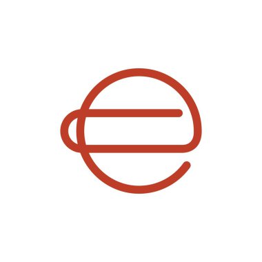 Initial letter E abstract logo vector template. E vector. E icon