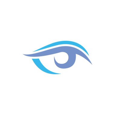 Vector logo design of eye health vision. Eye logo. Eye vector. Eye icon