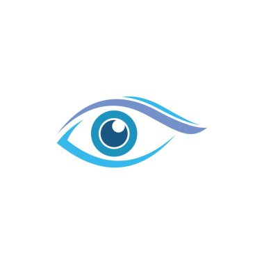 Vector logo design of eye health vision. Eye logo. Eye vector. Eye icon