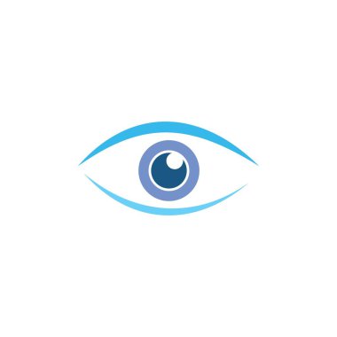 Vector logo design of eye health vision. Eye logo. Eye vector. Eye icon