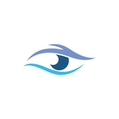 Vector logo design of eye health vision. Eye logo. Eye vector. Eye icon