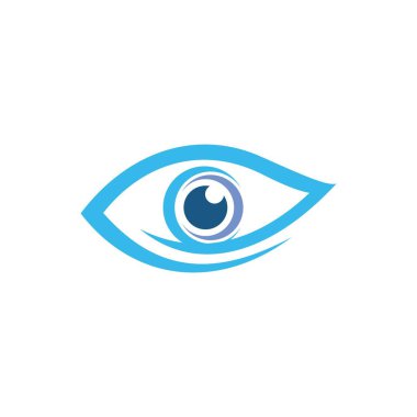 Vector logo design of eye health vision. Eye logo. Eye vector. Eye icon