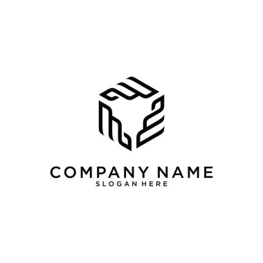 initial letter F, FF logotype company name. logo vector for business and company identity.