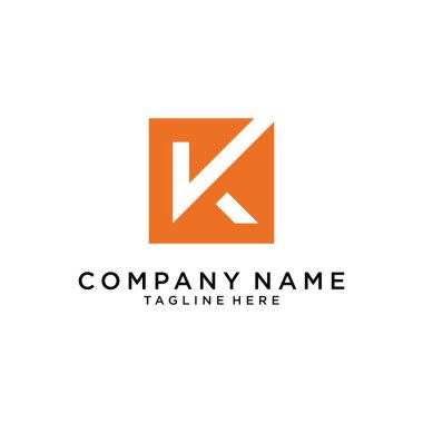 Initial letter K logo design concept. K vector. K icon