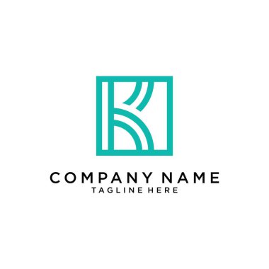 Initial letter K logo design concept. K vector. K icon