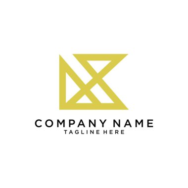 Initial letter K logo design concept. K vector. K icon