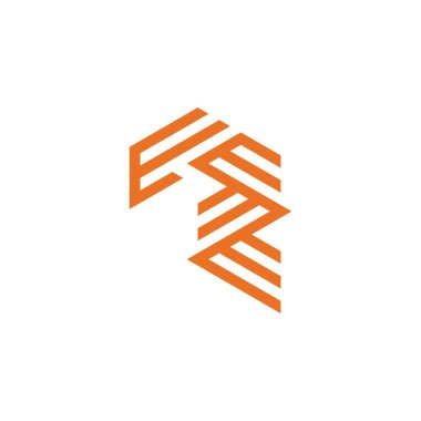 Initial Letter R Abstract logo vector template. R icon technology logo