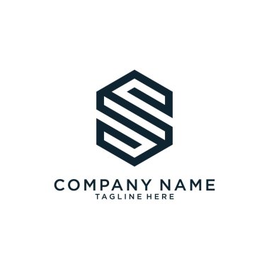 Initial letter S vector logo design template. S logo, S icon, S initial