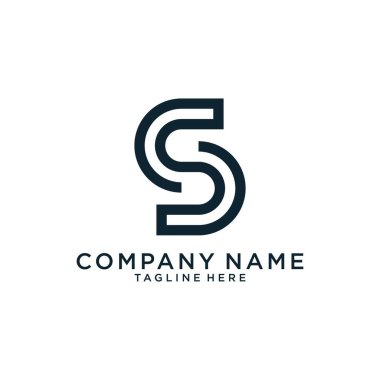 Initial letter S vector logo design template. S logo, S icon, S initial