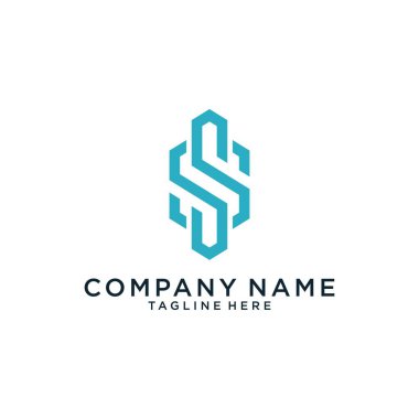 Initial letter S vector logo design template. S logo, S icon, S initial