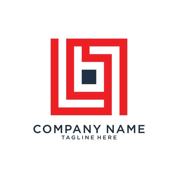 Letter Logo Design Vector — Vetor de Stock