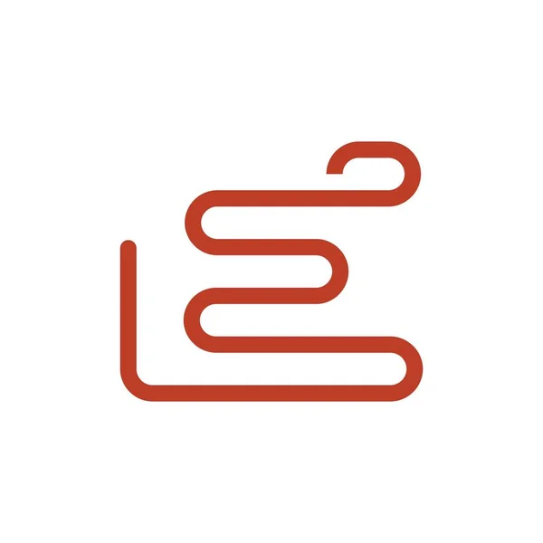 Initial Letter Abstract Logo Vector Template Vector Icon — Stockový vektor