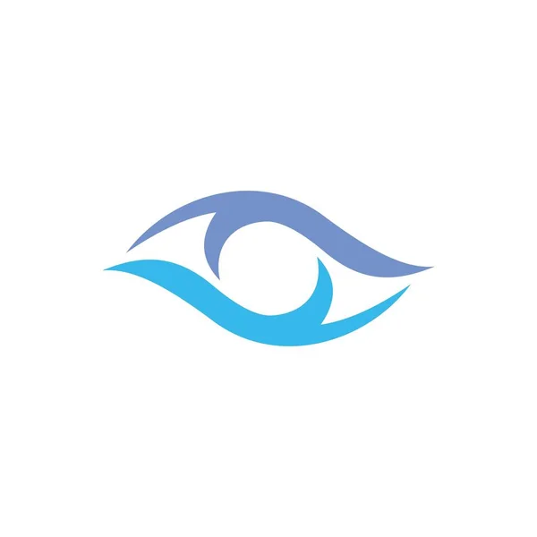 Vector Logo Design Eye Health Vision Eye Logo Eye Vector — Stock Vector