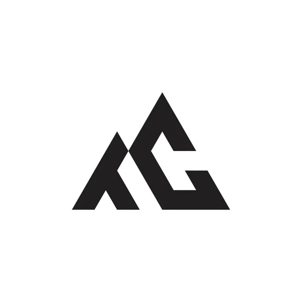 Letter Logo Design Vector — Vector de stock