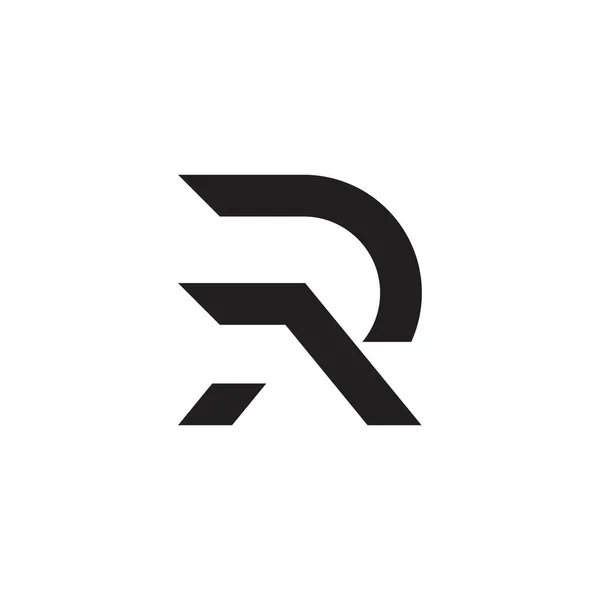 Initial Letter Vector Logo Design Concept — 스톡 벡터