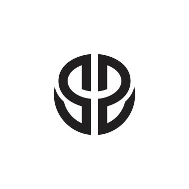 SS or S initial letter logo design vector white background.