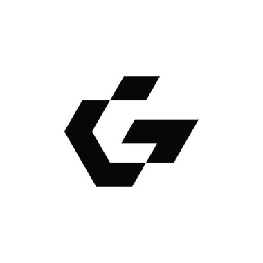Initial letter G logo design vector template.