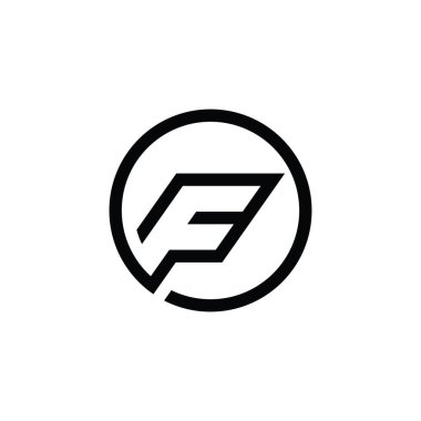 Initial letter F vector logo design concept.