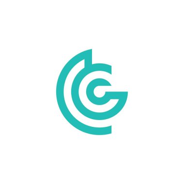 Initial letter C vector logo design concept.