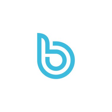 Letter B vector logo design vector concept