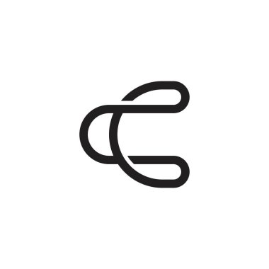 Initial letter C vector logo design concept.