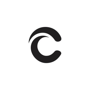 Initial letter C vector logo design concept.