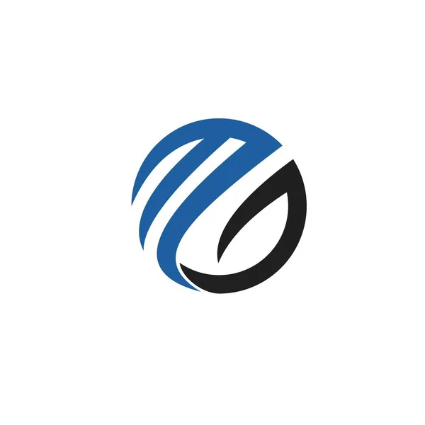 Initial Letter Logo Design Vector White Background — Stok Vektör