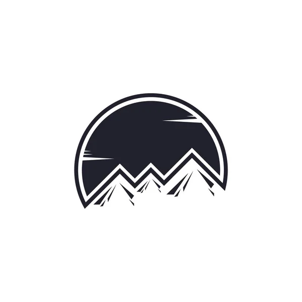 Mountain Vector Logo Design Template Mountain Logo Mountain Symbol Mountain — Stockvektor