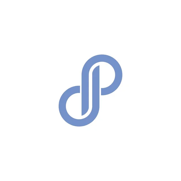 Letter Logo Design Template Vector — Stockvector