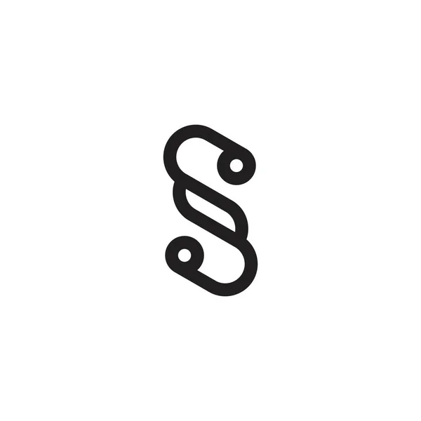 Initial Letter Logo Design Vector — 图库矢量图片