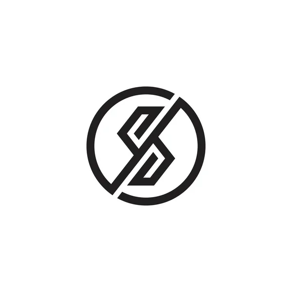 Initial Letter Logo Design Vector — Stockový vektor