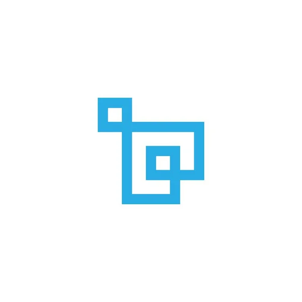 Initial Letter Logo Design Vector Concept — Archivo Imágenes Vectoriales