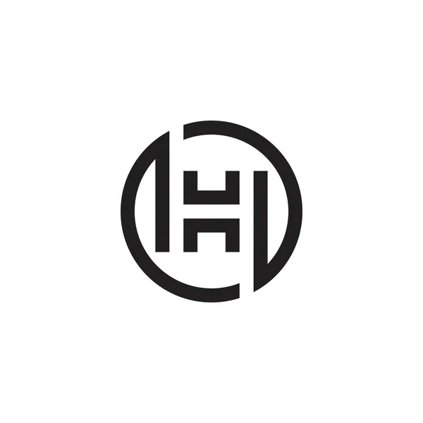 Initial Letter Logo Design Concept — Stok Vektör