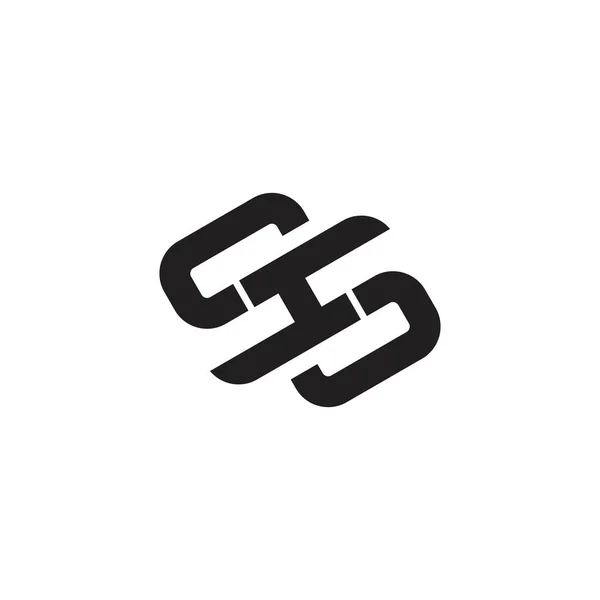 Initial Letter Logo Design Monogram — 스톡 벡터