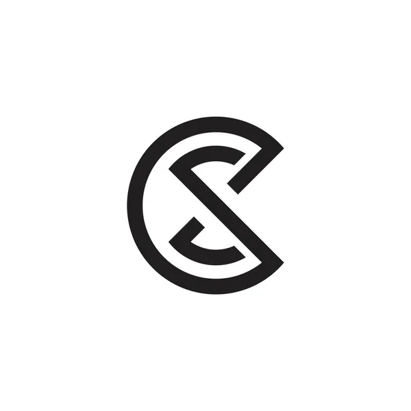 Letter Logo Design Vector Template — 图库矢量图片