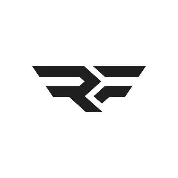 Initial Letter Logo Design Vector — ストックベクタ