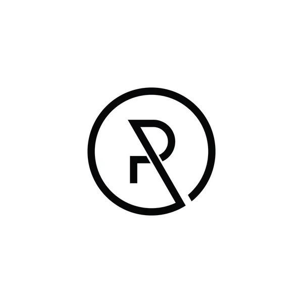 Initial Letter Initial Logo Design Concept — 스톡 벡터